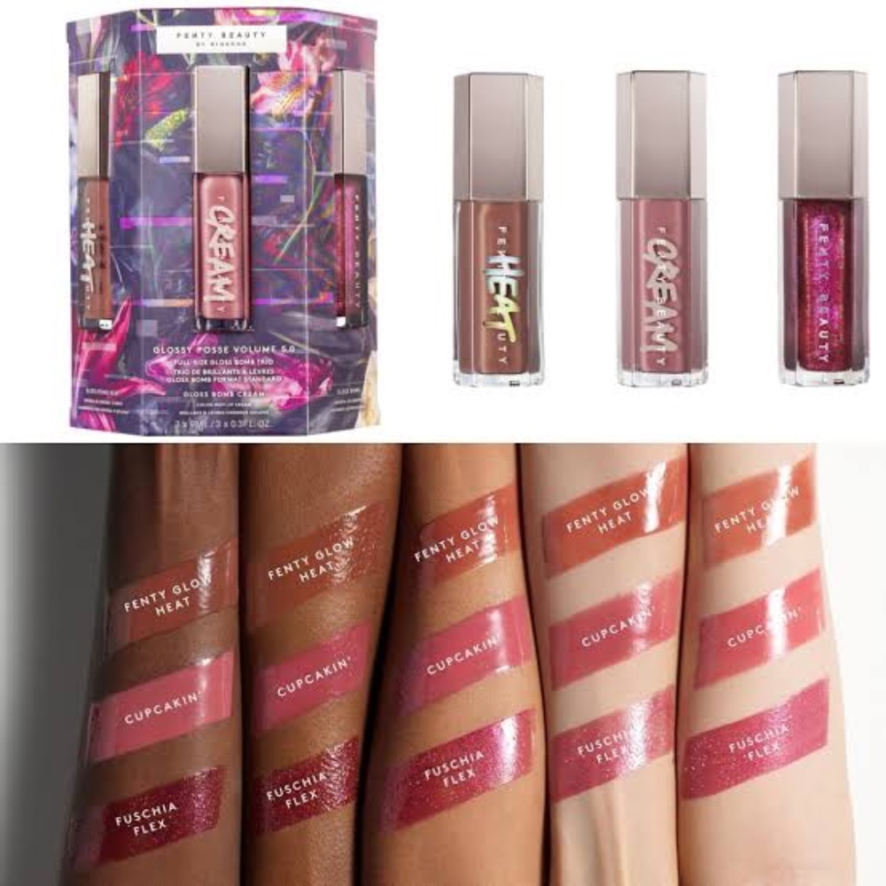Fenty beauty glossy possy vol. 5 trio set